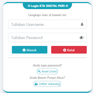 Register PGRI Kab. Badung - Persatuan Guru Republik Indonesia Cabang Kab. Badung